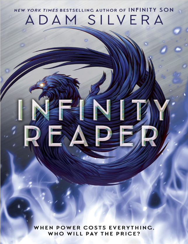 Book cover of Infinity Reaper by Adam Silvera Book cover of Infinity Reaper by Adam Silvera